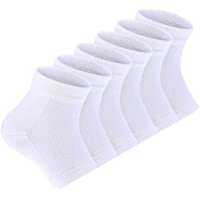Calcetines Hidratante de Gel Suave de Ventilación Calcetines sin Dedos para Piel Agrietada Seca Cuidado de Piel…